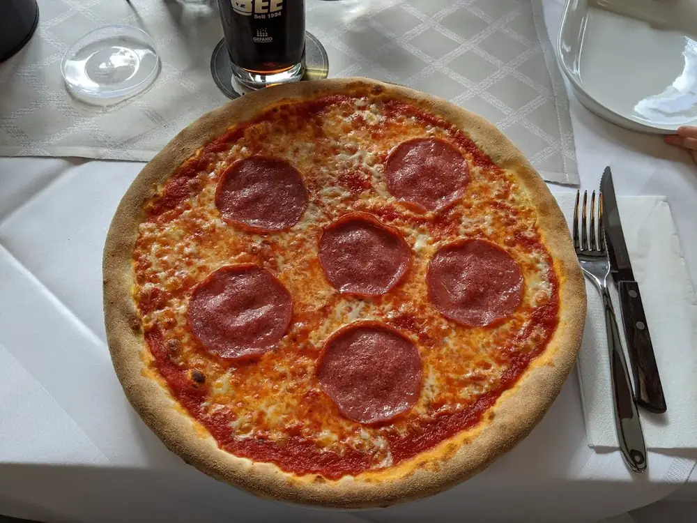 Glutenfreie Pizza im Ristorante Casa Mia